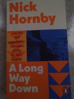 Nick Hornby – A Long Way Down, Taschenbuch, wie neu!