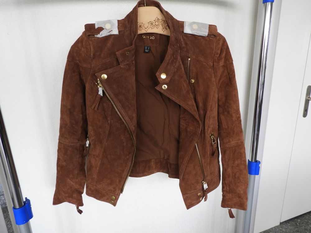 Wildleder-Herrenjacke - Wie Neu | Kaufen Auf