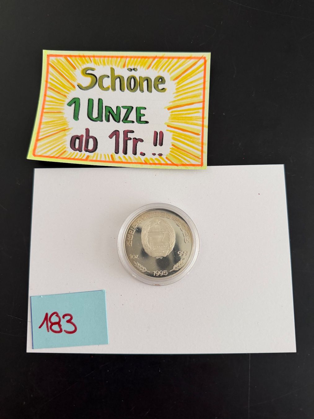 Alle Münzen: Schöne 1 Unze – Gebraucht aus Engi von kasi09 1