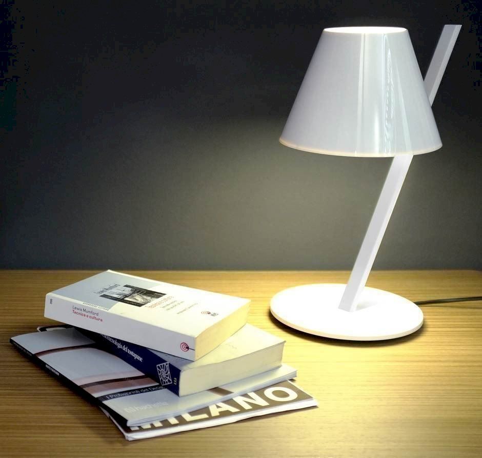 Lampadari & plafoniere: Artemide La Petite Weiß Tischlampe – Nuovo e nell'imballaggio originale da Bottighofen venduto da zaap 3