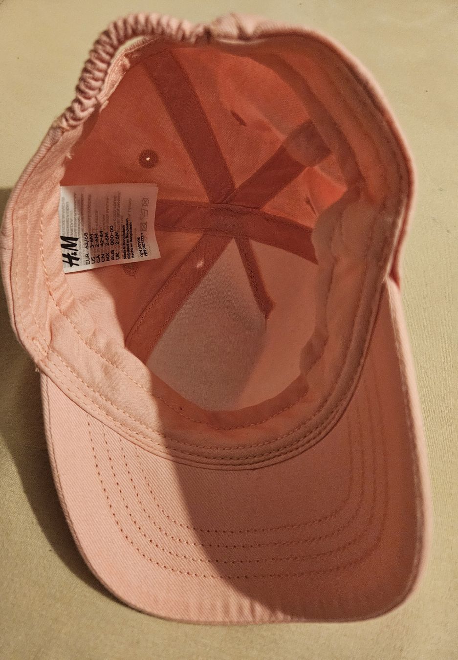 H&M Berretti & Sciarpe: Baby Cap pink Grösse 62/68 Kappe – Usato da Horw venduto da Zedy01 2
