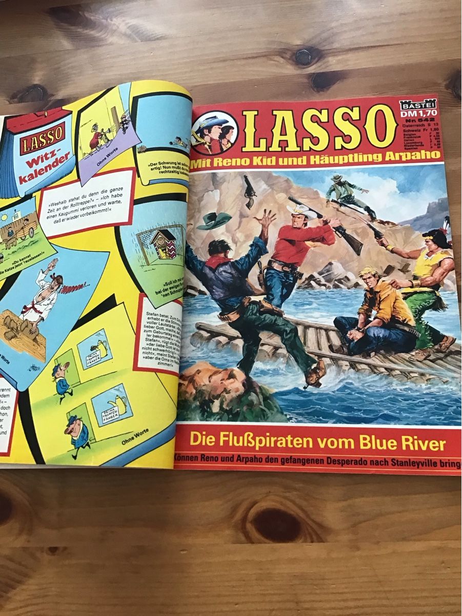 Fumetti: Lasso sammelband nr. 72 – Usato da Bettwiesen venduto da Jumpingfox 2
