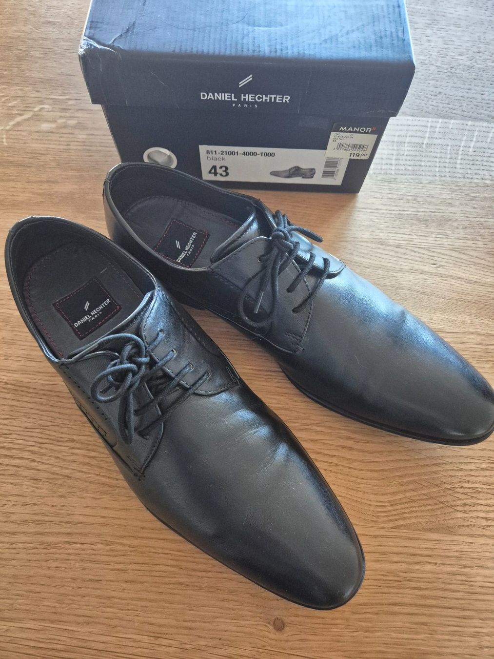 Daniel Hechter Scarpe da uomo: Chaussures cuir P. 43 Daniel Hechter, excellente état – Usato da Satigny venduto da Helene2014 1