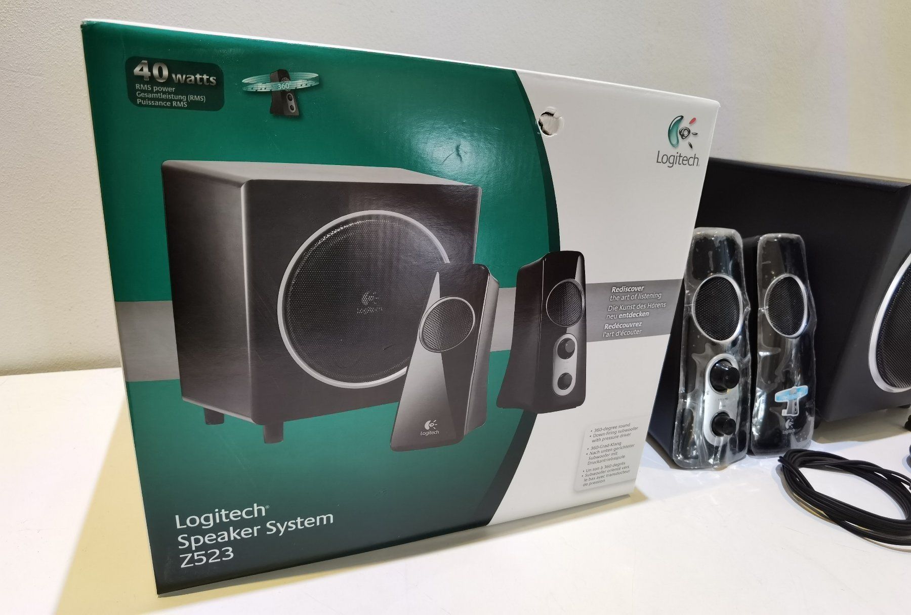 Casse acustiche: Logitech Z523 Lautsprechersystem mit Subwoofer Soundsystem – Usato da Niederneunforn venduto da Gusti123