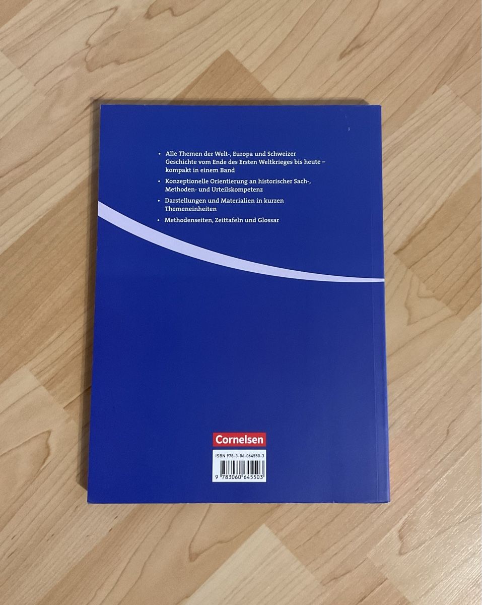 Libri: Schweizer Geschichtsbuch 3/4 Kompaktausgabe – Usato da Frick venduto da skiblitz 1