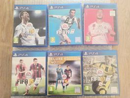 Sammlung Spiele - FIFA 15,16,17,18,19,20 PS4 / PS5