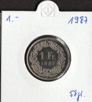 1 Franken 1987 stgl.