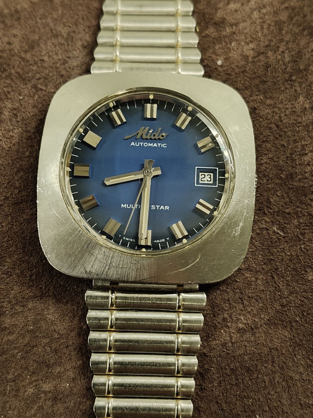 Mido Orologi: Mido Multi Star Automatic Vintage 1970 TV Case – Usato da Bern venduto da Churchfield 1