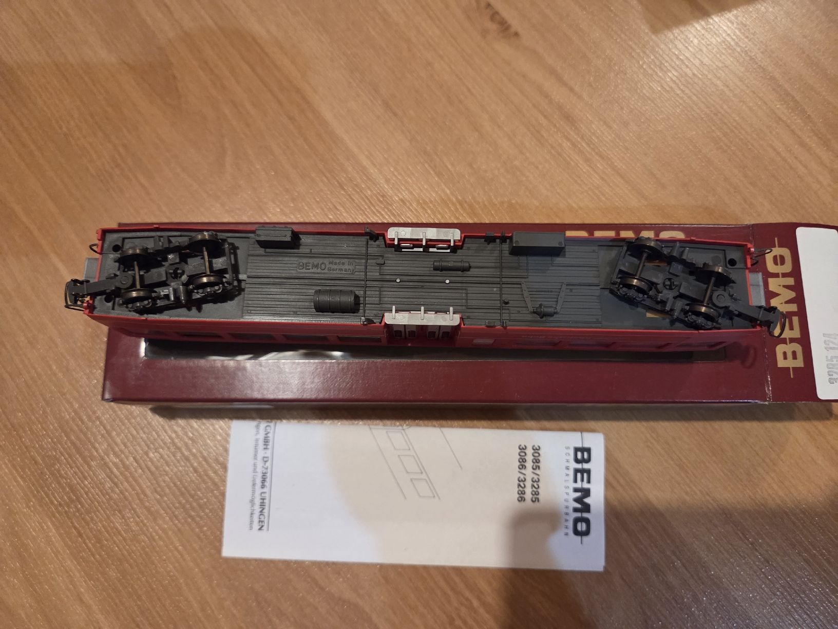 Bemo Modelleisenbahnen: Bemo 3285 124 RhB B 2336 2.Klasse – Gebraucht aus Illhart von Markus203 3