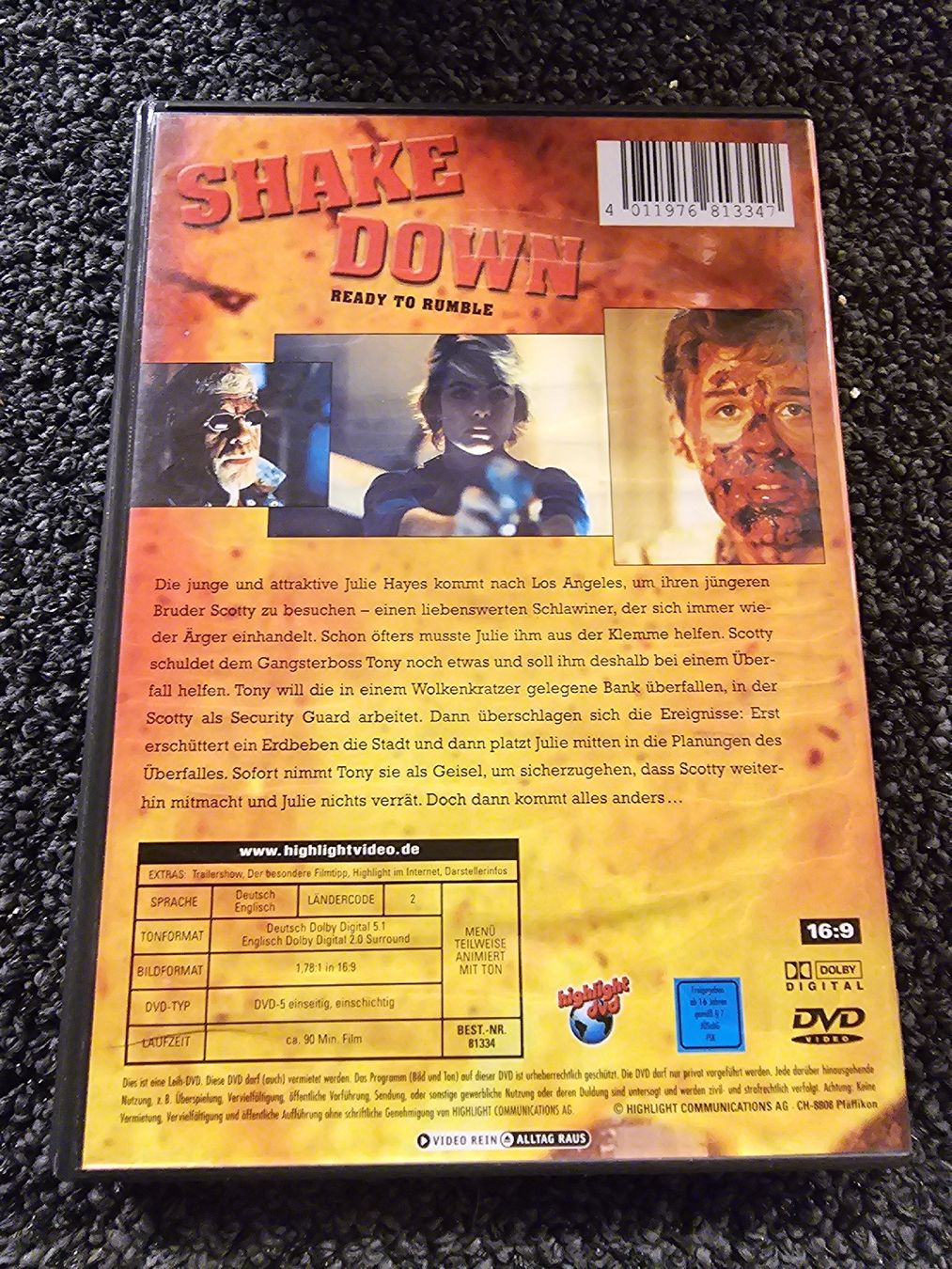 Alle DVDs: Action-DVD Shakedown - Ready to Rumble(18396) – Gebraucht aus Ruswil von jan_bxl5 1