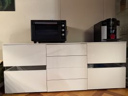 Sideboard weiss mit Schubladen