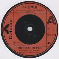 Capaldi Jim: Daughter Of The Night 7"