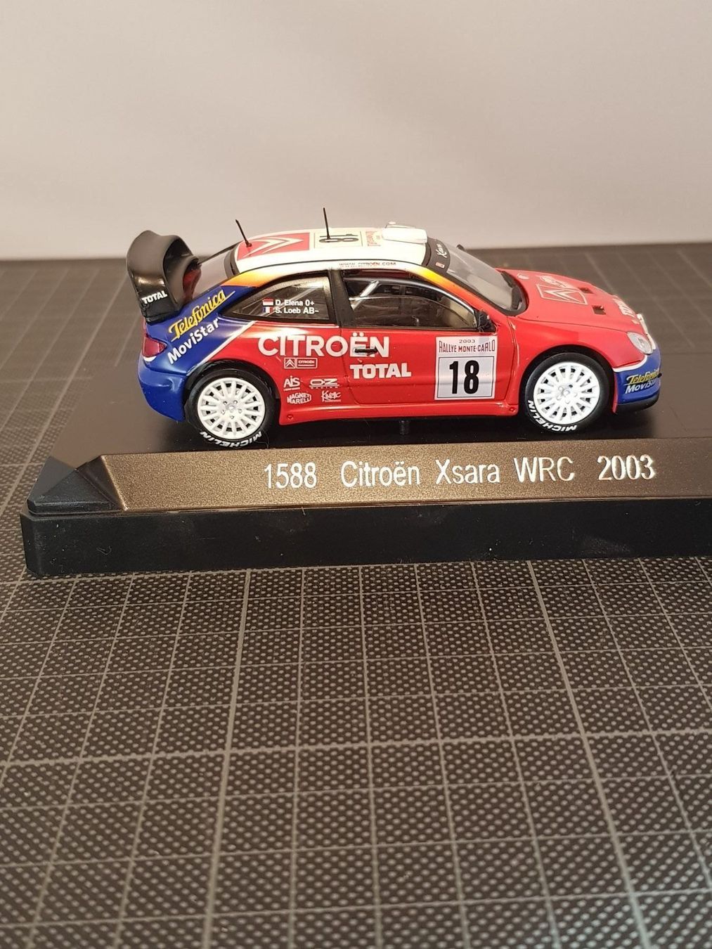 Solido Modellini d'auto: Citroën Xsara WRC 2003 – Nuovo e nell'imballaggio originale da Chézard-St-Martin venduto da AlPat-Collections