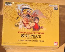 One Piece OP04 Kingdoms of Intrigue Booster Box Display