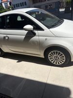 Voiture Fiat 500 1.2 8V blanche Limousine 2009