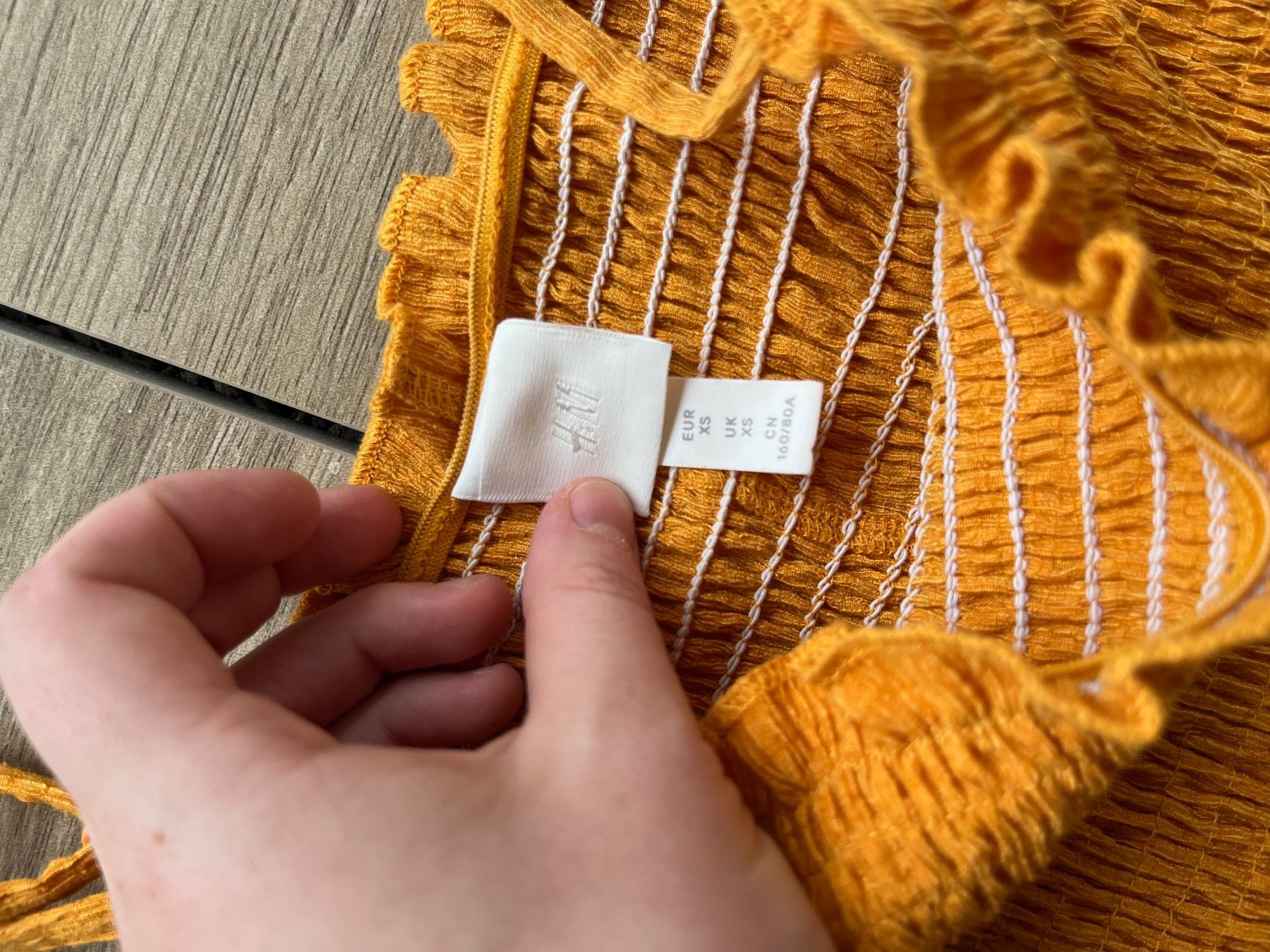 H&M Vestiti: Kleid orange – Usato da Zuzwil SG venduto da dieschnellemichelle 3