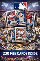 200 Baseballkarten MLB und Minors Rookies&HOFs