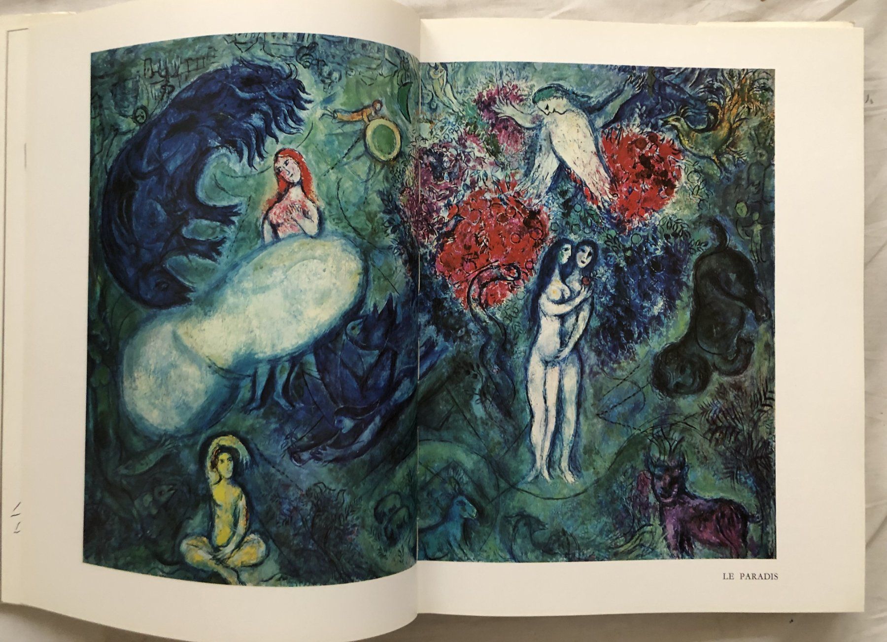Bücher: Le Message Biblique - Marc Chagall inkl. Originallithografie – Gebraucht aus Schaffhausen von durruti 6