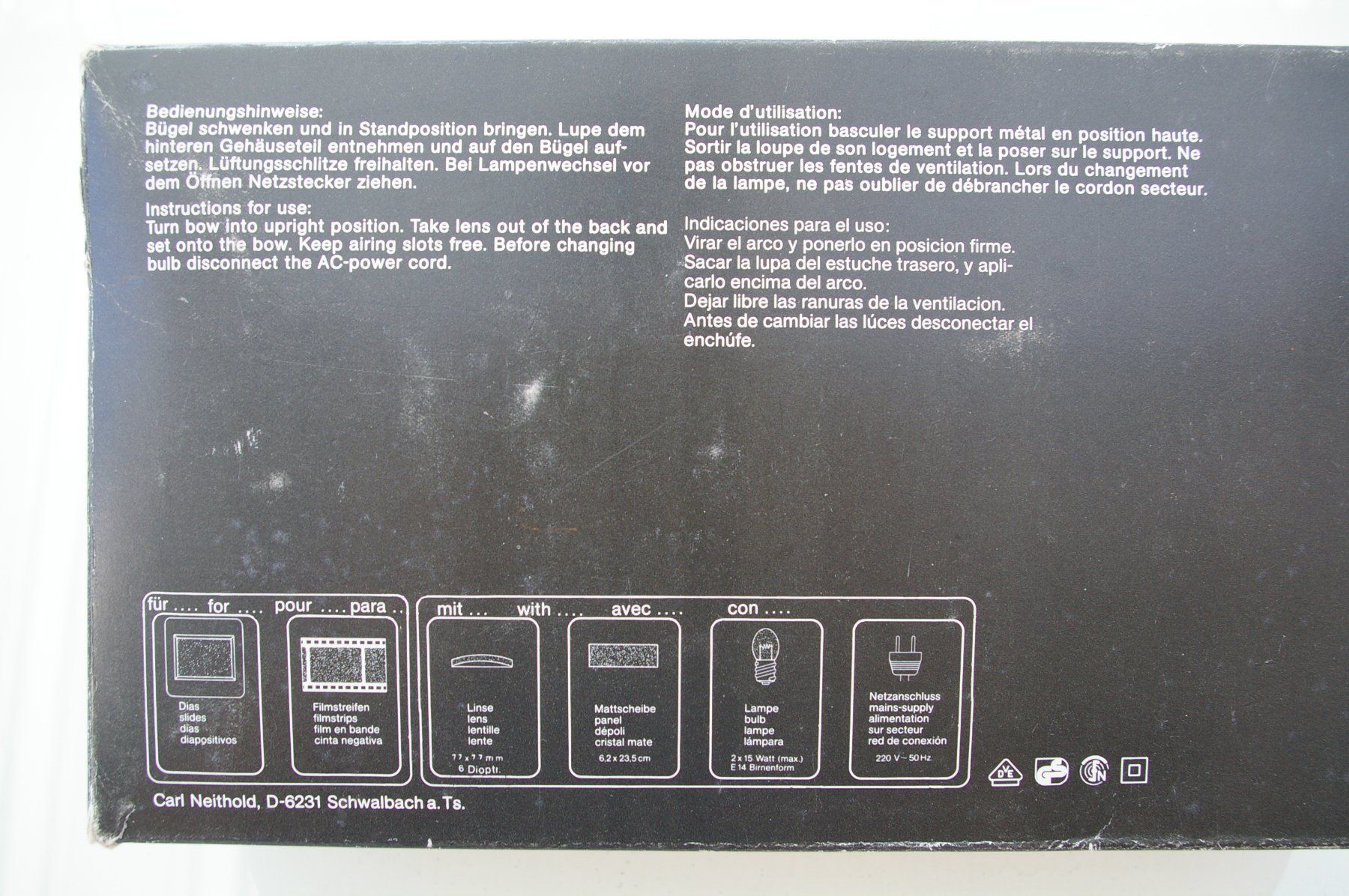 Laboratoire & Chambre noire: CENEI Scoper 620 Leuchtpult – Neuf (Voir description) à Niederurnen par mowgli_1963 2