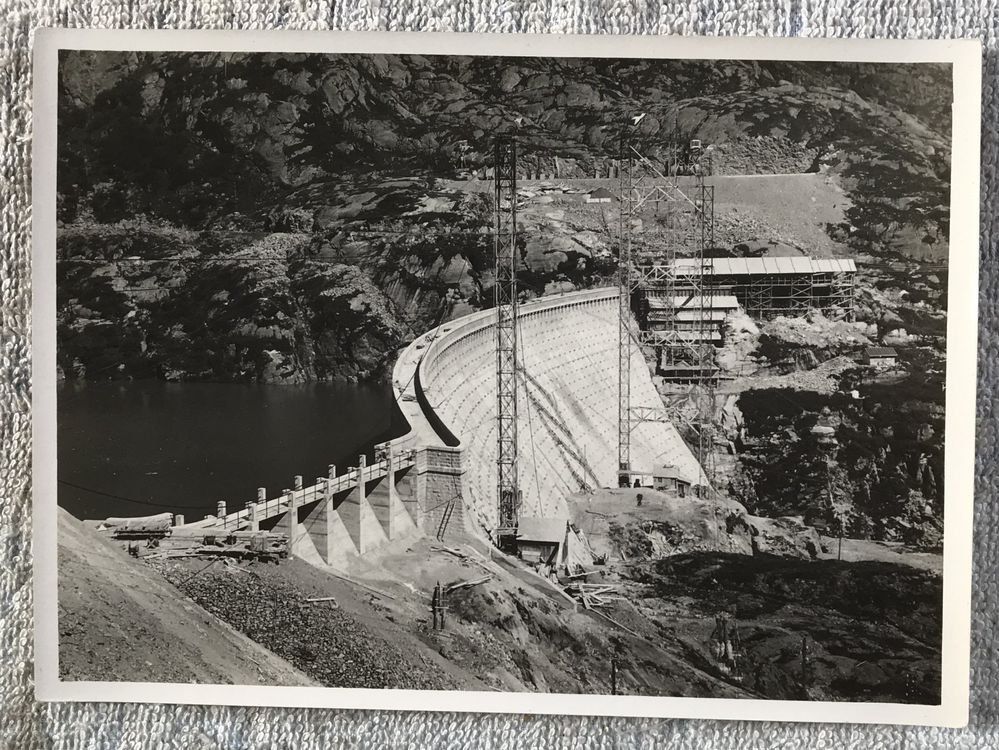 Poster & Bilder: ANTIKE FOTO BRÜCKENBAU – Gebraucht aus Ostermundigen von Wyatt-Earp