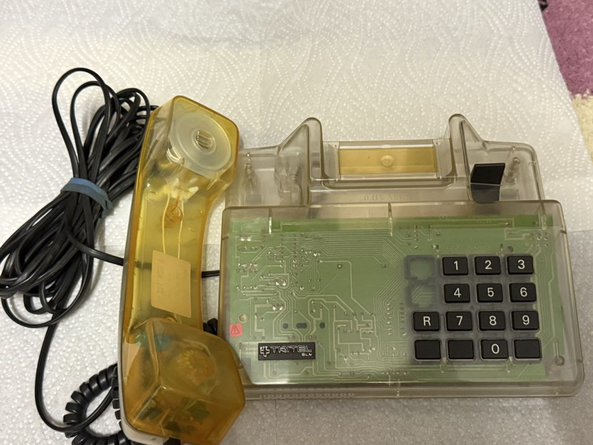 Téléphones: PTT Tritel  ELM Transparent Telefon – D'occasion à Oensingen par aziri123 2