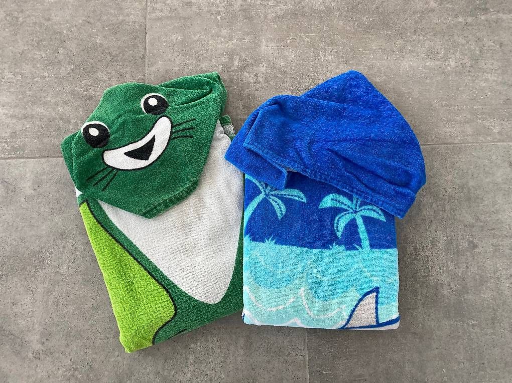 Teli da bagno: 2-er Set Badeponchos – Usato da Hettlingen venduto da rselchi