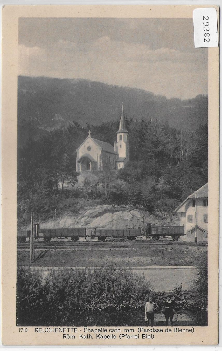 Cartes postales: Reuchenette - Chapelle cath. rom. – D'occasion à Ettingen par Kartenplanet