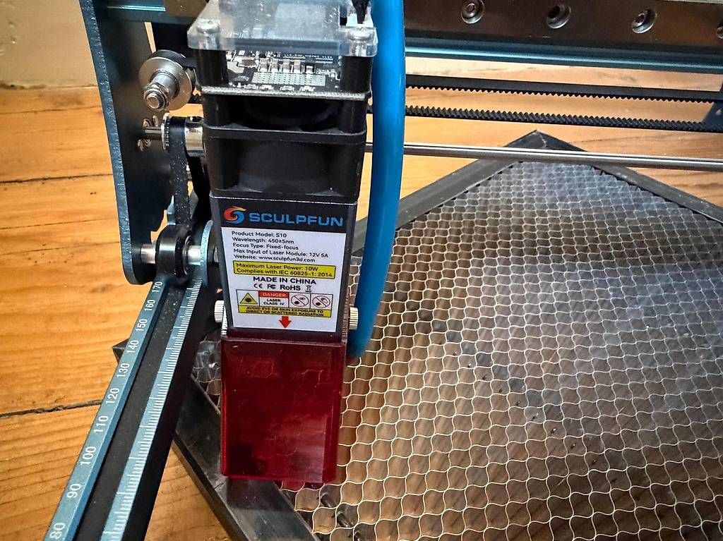 Tutte le macchine: SCULPFUN S10 Lasergravierer mit Air Assist – Usato da Bühler venduto da shadjidj 3