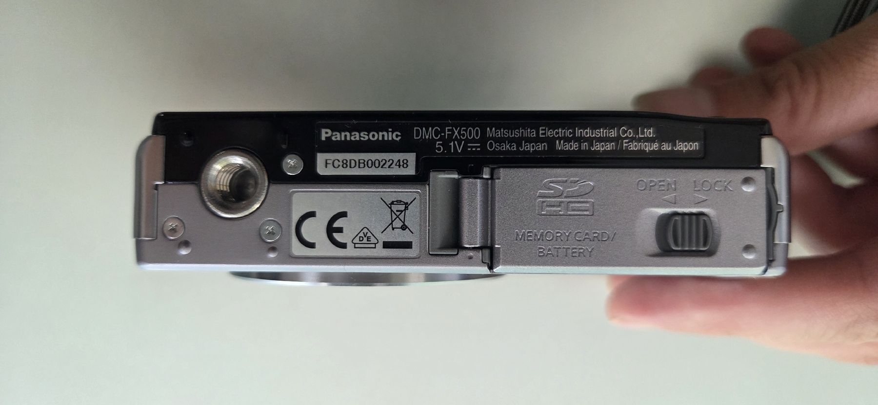 Panasonic Fotocamera: Panasonic Lumix DMC-FX500 Digitalkamera – Usato da Huttwil venduto da ser_gn9l 2