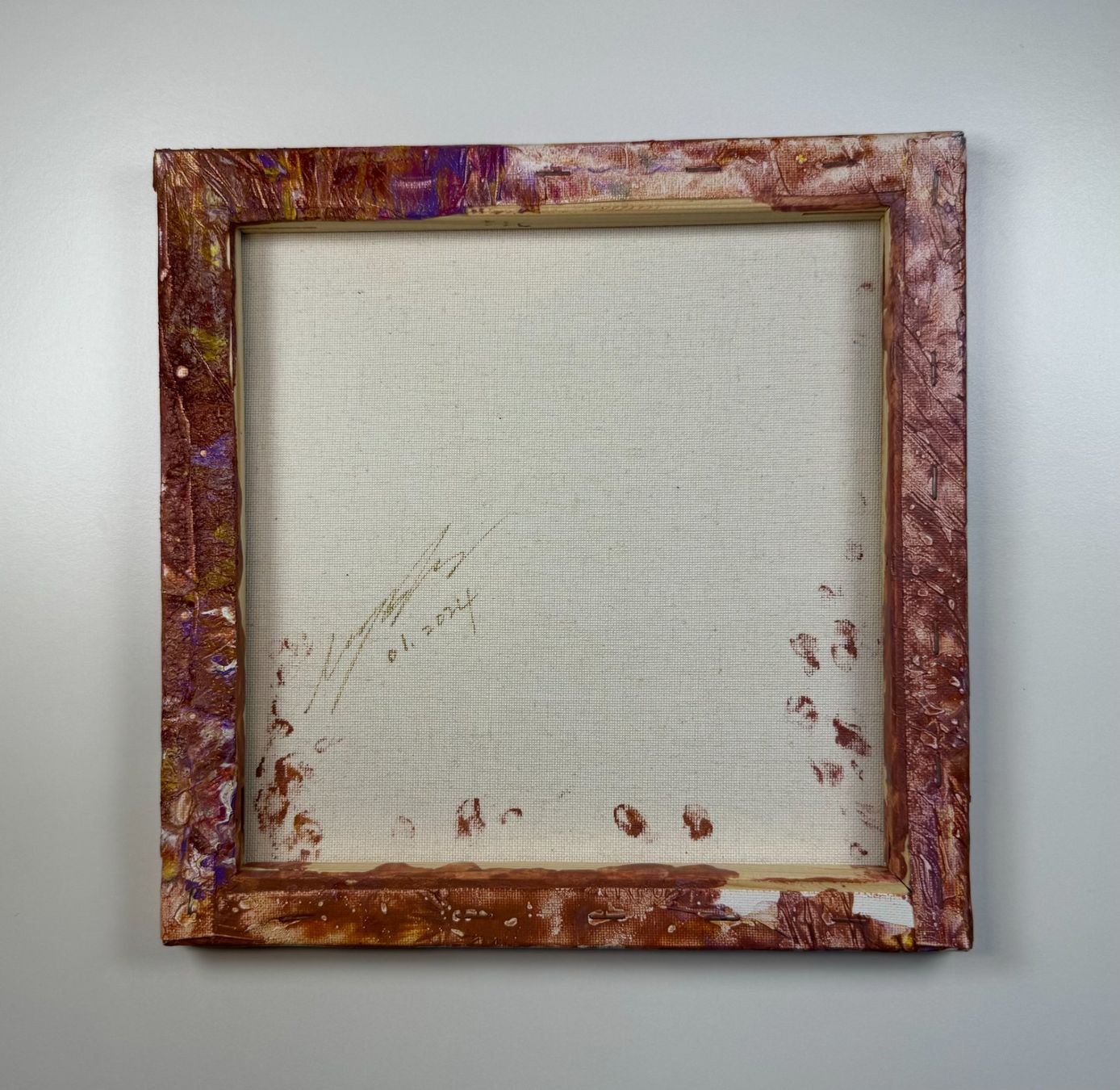 Dipinti: Acryl-Flüssigmalerei, quadratisch – Usato da Schlieren venduto da MayaSheng1983 2