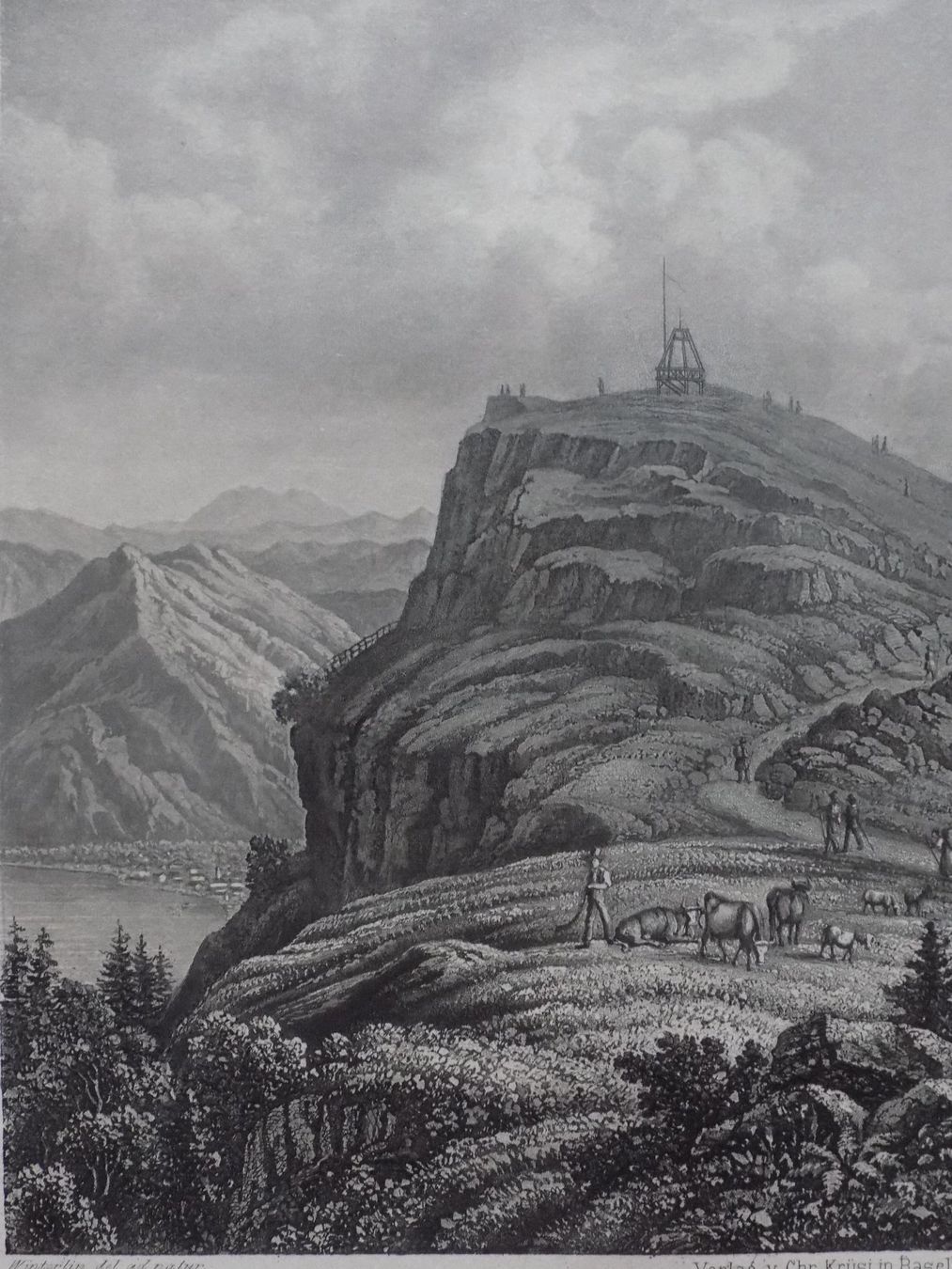 Gravures: Rigi Kulm – D'occasion à Risch par Rischli15 3