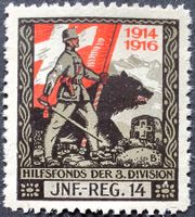 Infanterie Rgt 13, weiss, 1.WK, Wi 3.Div 11