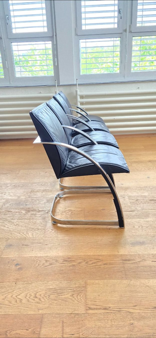 Girsberger Sedie: 4 fauteuils freischwinger,  girsberger canteliver – Usato da Pieterlen venduto da mou_hx6c 1