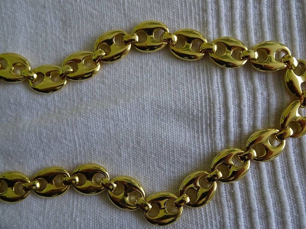 Catenine: 2 Vintage Halsketten Gold doublé – Usato da Biel/Bienne venduto da georgi01 1