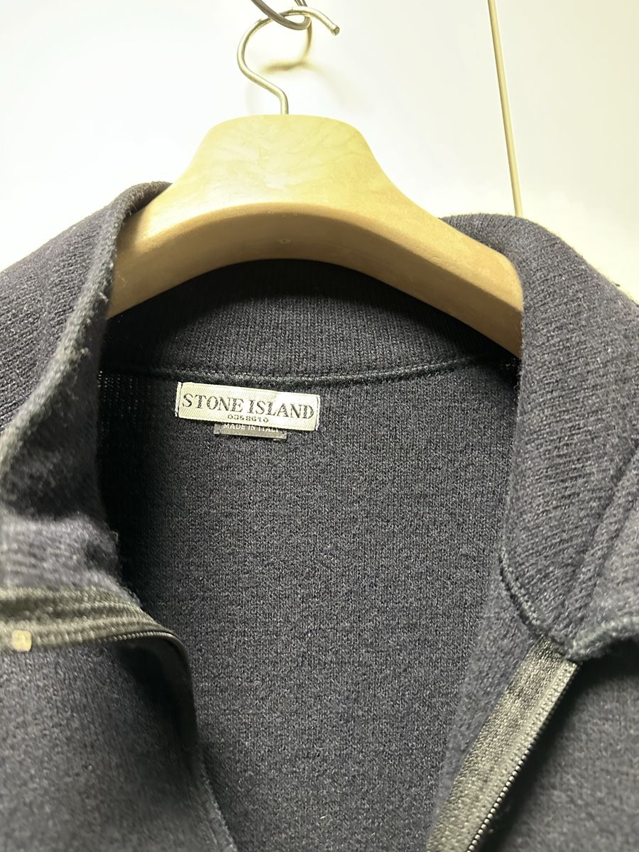 Stone Island Maglioni & Felpe: Stone Island Wool Knit Jumper - Size Medium - Navy – Usato da Muri b. Bern venduto da nap_br62 3