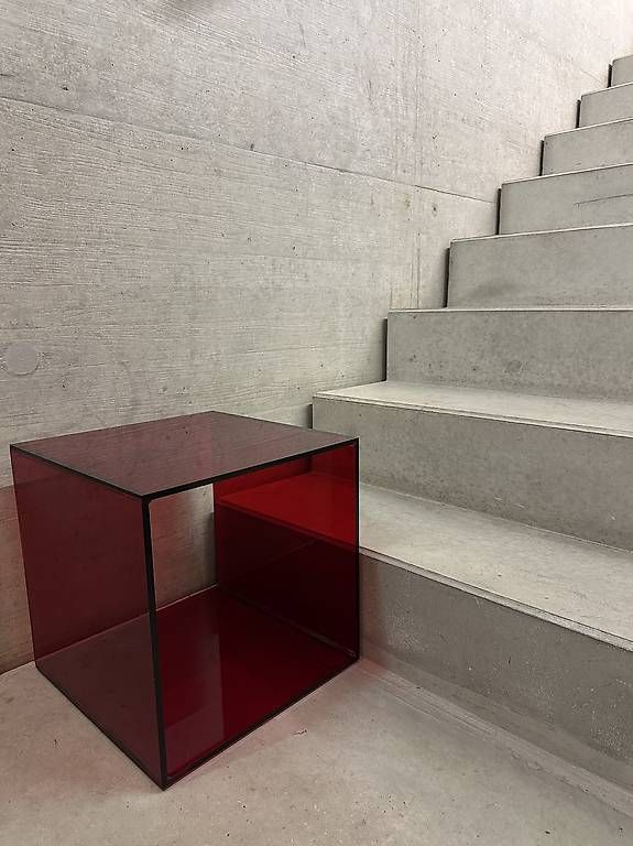 Tavoli: Cube side table plexiglass ❤ Beistelltisch Würfel Plexiglas – Usato da Zuerich venduto da mas925 9