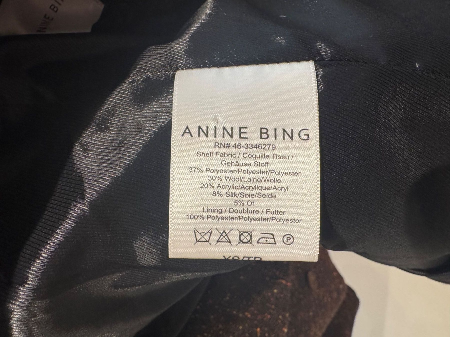 Anine Bing Giacche: Anine Bing Blazer, Grösse XS, Farbe braun – Usato da Wabern venduto da coody33 4