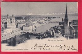 ZÜRICH UND DIE ALPEN, 28.4.1900