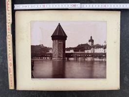 Luzern LU Kapellbrücke und Gletschergarten