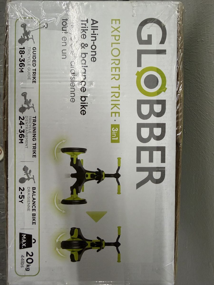 Globber Fahrzeuge für Kinder: Globber Explorer Trike 3in1 Neu – Neu und originalverpackt aus Zug von miami88mami 1