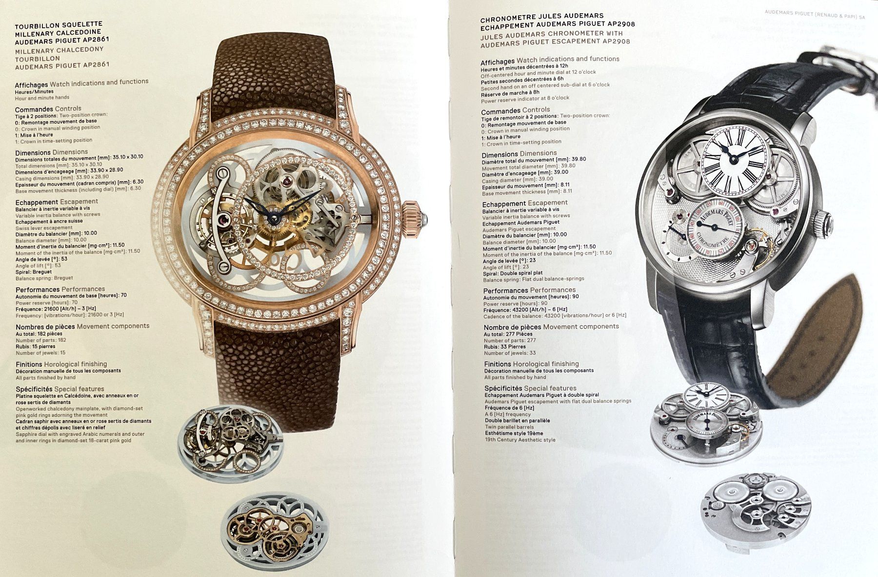 Libri: Audemars Piguet - Conception et production de montres à comp – Usato da Savagnier venduto da Ne2065 2