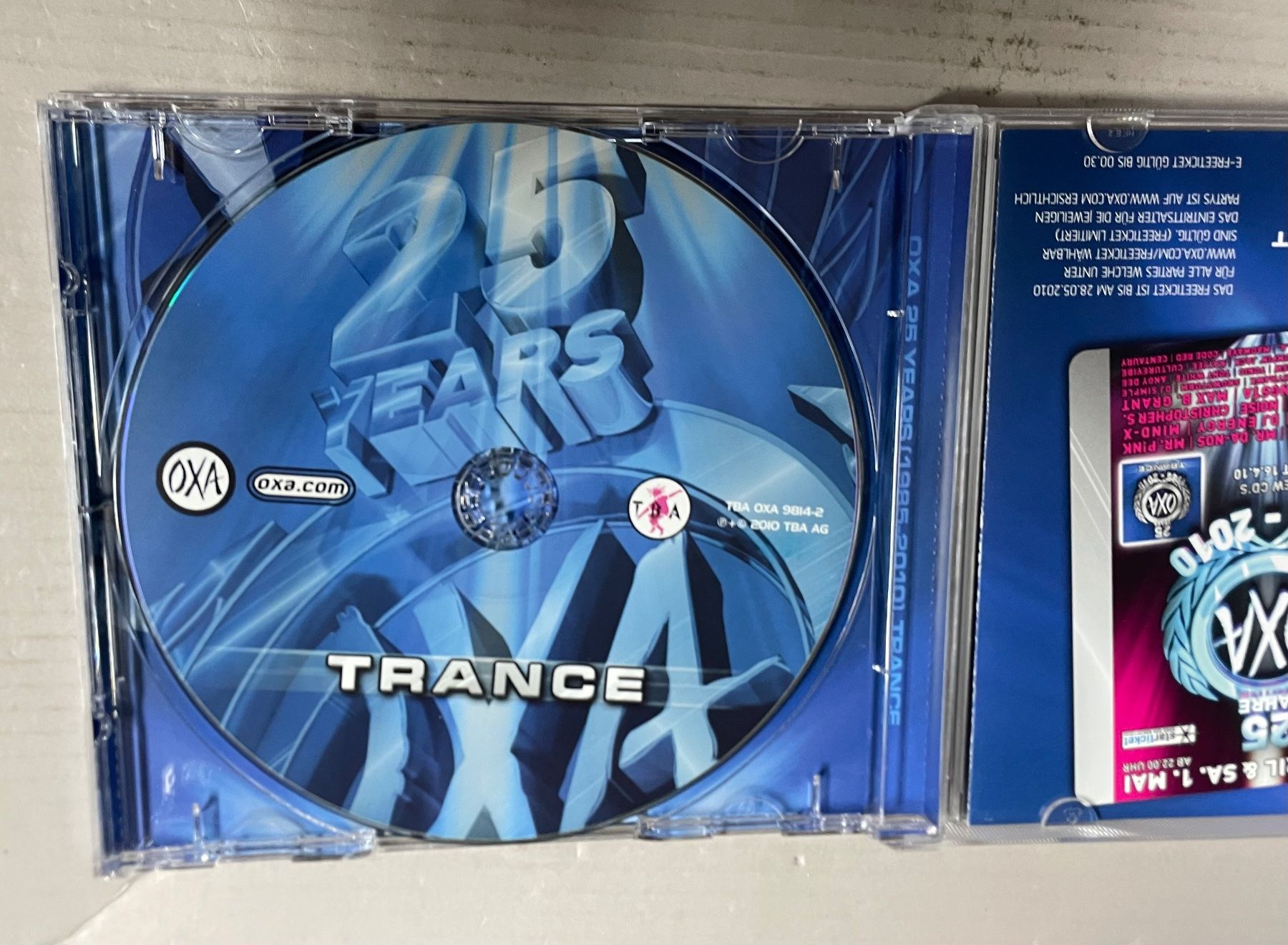 CD: 25 Years OXA Trance - RAR – Usato da Muri b. Bern venduto da AdidasCollector 3