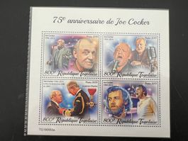 Joe Cocker Togo 2014  Block ** (A863)