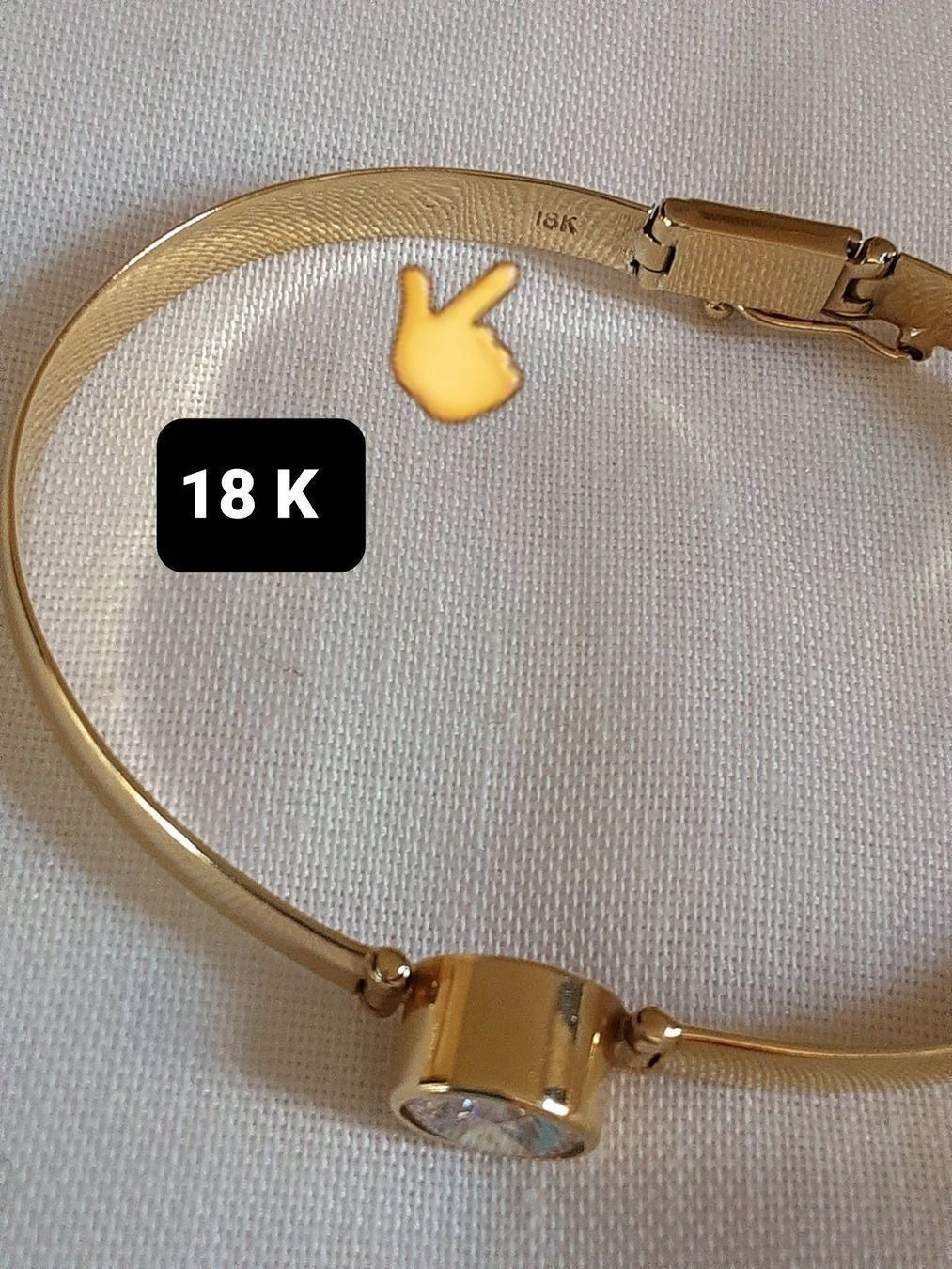 Bracciali & Braccialetti: 750 Gelbgold Armreif oval – Nuovo (secondo la descrizione) da Bern venduto da Javero 5