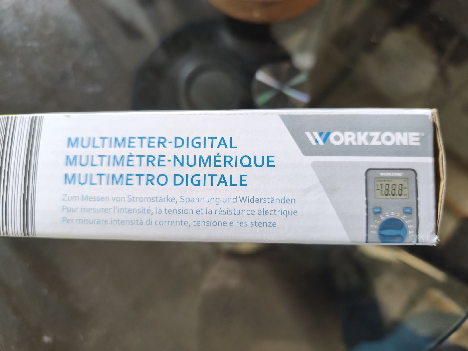 Mesurer: WORKZONE Multimeter Digital inkl. Batterien & Messspitzen  – Neuf avec emballage d'origine à Konolfingen par Bio-suisse 1