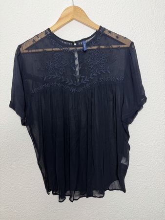 Damen Top Pepe Jeans dunkel Grösse L 