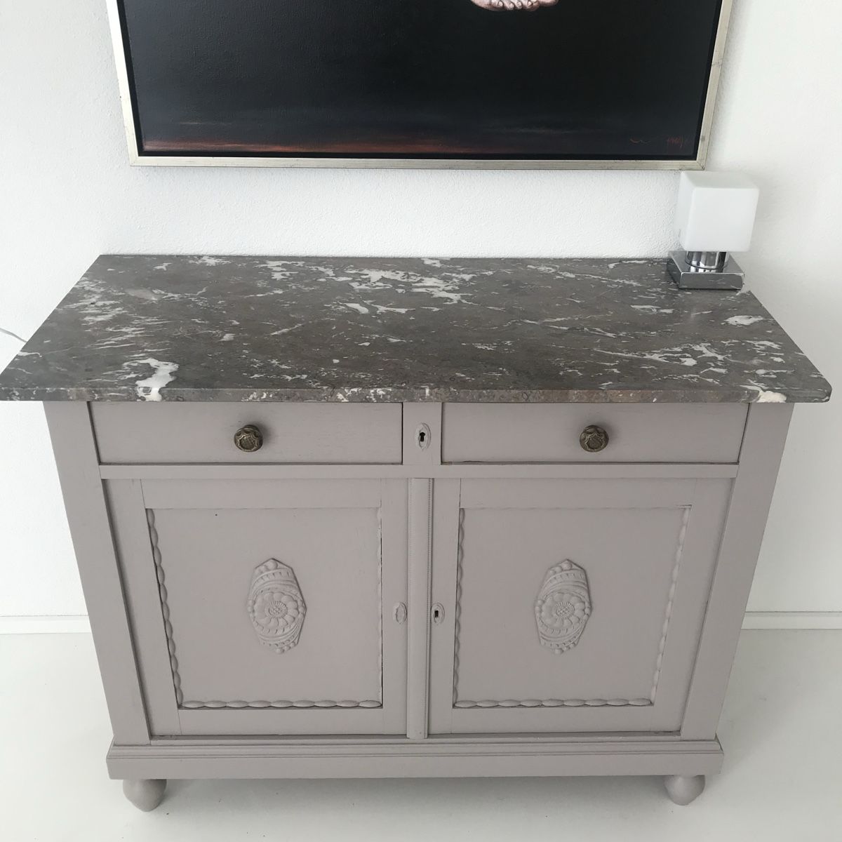 Credenze: Buffet Belgian origin with rare Belgian marble top – Usato da Oberägeri venduto da anv_6z5c