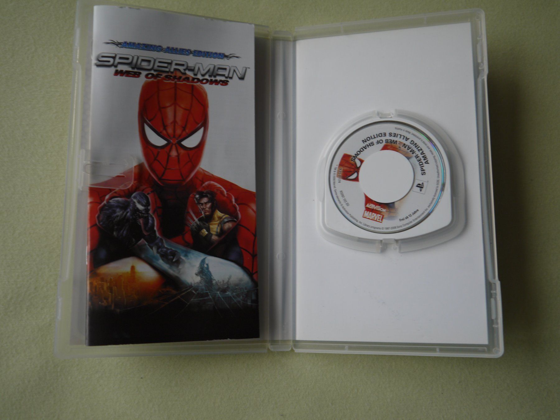 Spiele: SPIDER-MAN - WEB OF SHADOWS - PSP – Gebraucht aus Hagendorn von Blaf 1