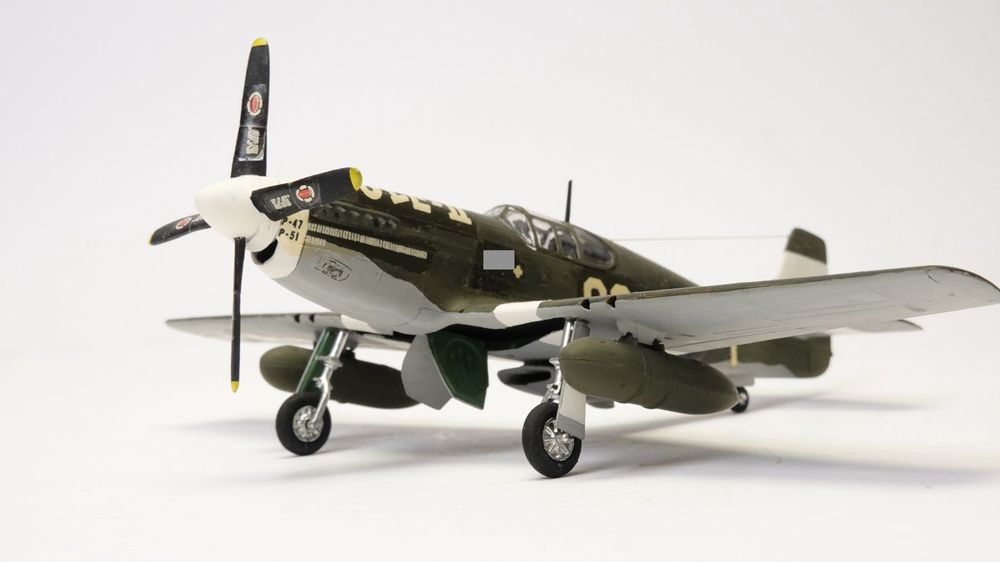 HANGHANG P-51 Mustang 1:72 – Militärmodell Aus Legierung, 13,7 Cm, Mit Ständer, Geschenk Für Sammler