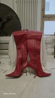 Lady Ann Overknee Stiefel Gr. 39 – Echtleder – Absatz 10 cm